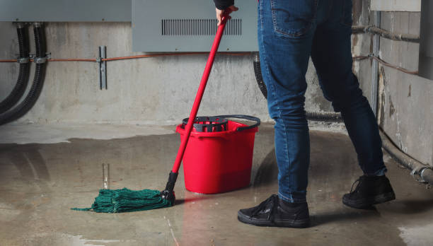 Water damage restoration process in Annandale, NJ